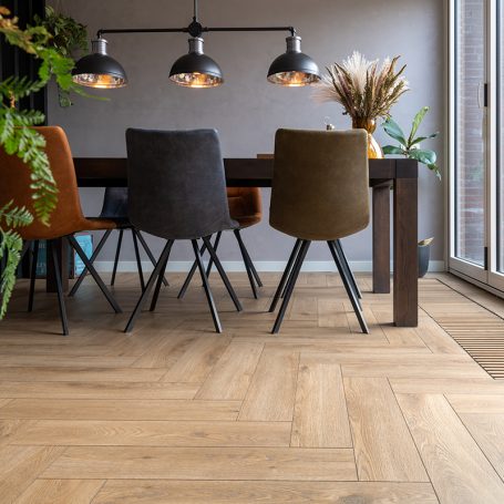 Floer-Herringbone-Laminate-Brown-Oak-different-laying-patterns-for-laminate-flooring