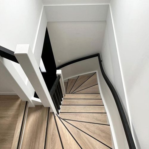 Plan for stair renovation with Stair Tread Covers
