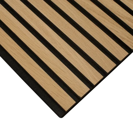 Floer-Akupanel-Wall Panel-Natural-Oak-Perspective