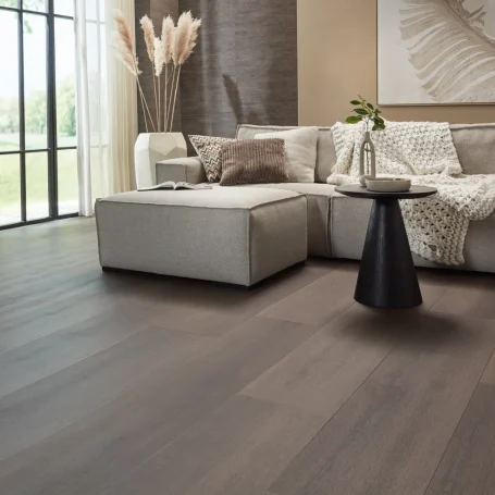 Floer Country House Click Vinyl Floor Dark Oak living room
