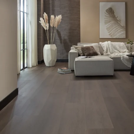 Floer Country House Click Vinyl Floor Dark Oak living room