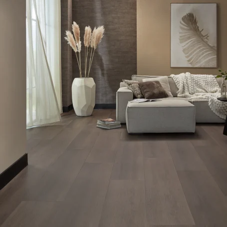 Floer Country House Click Vinyl Floor Dark Oak living room