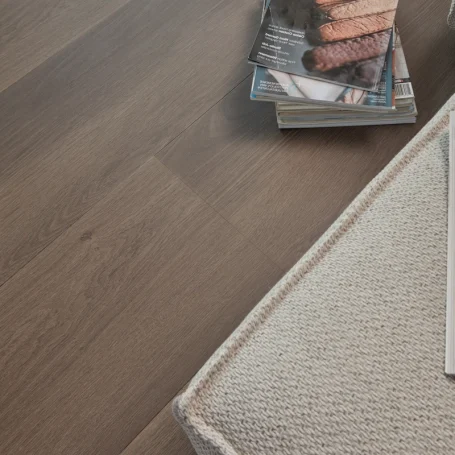 Floer Country House Click Vinyl Floor Dark Oak living room