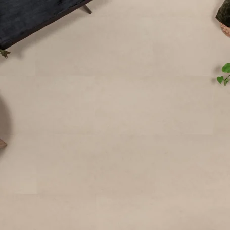 Floer-Tile-Rigid-Click-Vinyl-Concrete-Look-Beige-