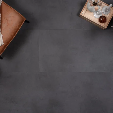 Floer-Tile_Rigid_Click-Vinyl-Concrete-Look-Black-
