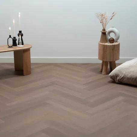 Floer-Herringbone-Click-Vinyl-floor-Greige-Oak-ambience-front