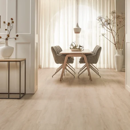Floer Country House Rigid Click Vinyl Cream Oak living room