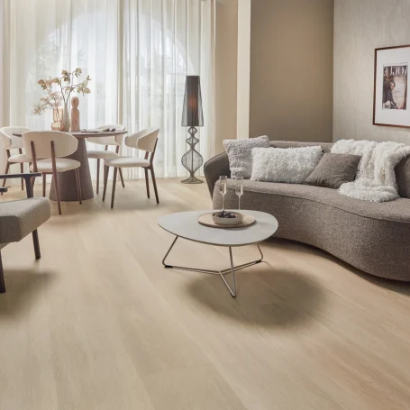 Floer Country House Rigid Click Vinyl Natural Oak living room