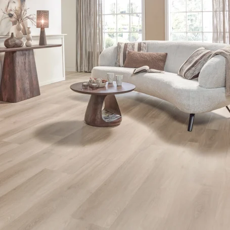 Floer Village Vinyl Casares Cream White Oak living room