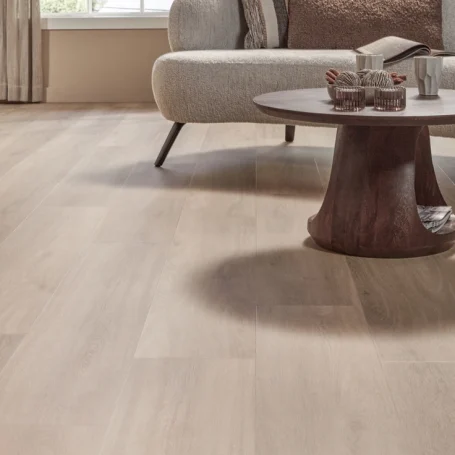 Floer Village Vinyl Casares Cream White Oak living room