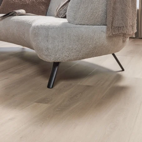 Floer Village Vinyl Casares Cream White Oak living room