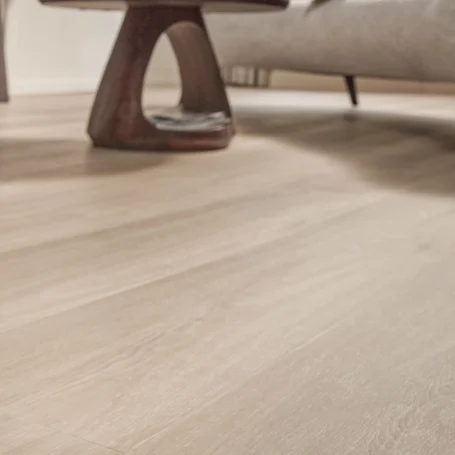 Floer Village Vinyl Casares Cream White Oak living room